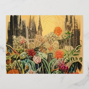 Photo Prints Foil Invitation Postcard