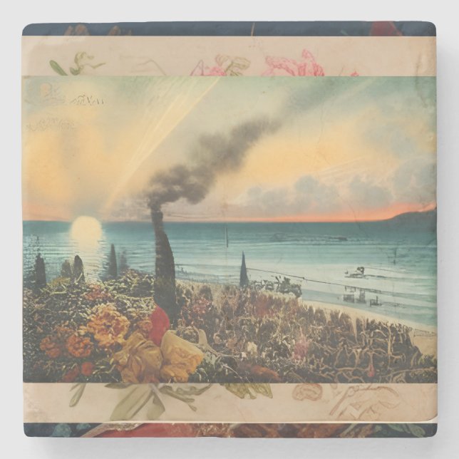  Photo Prints Stone Coaster (Front)