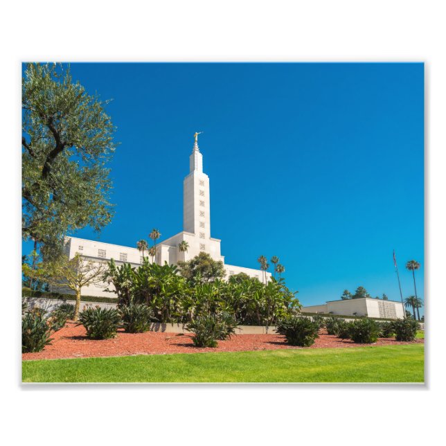 Photo professionnelle LDS Los Angeles Temple 10 po (Devant)