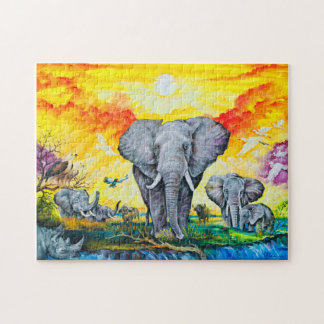 Photo Puzzle avec boîte cadeau