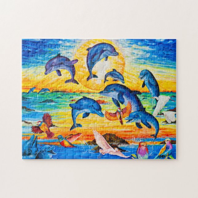 Photo Puzzle with Gift Box (Horizontal)