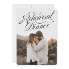 Photo Rehearsal Dinner Invitation