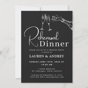 Photo Rehearsal Dinner Invitation