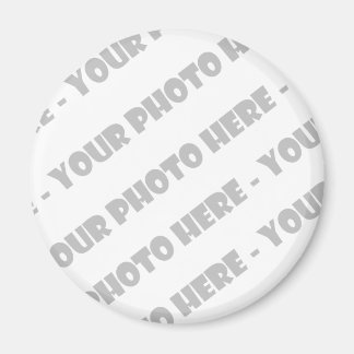 Photo Round Magnet - Créez votre propre