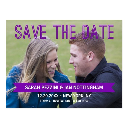 Photo Save the Date Cards
