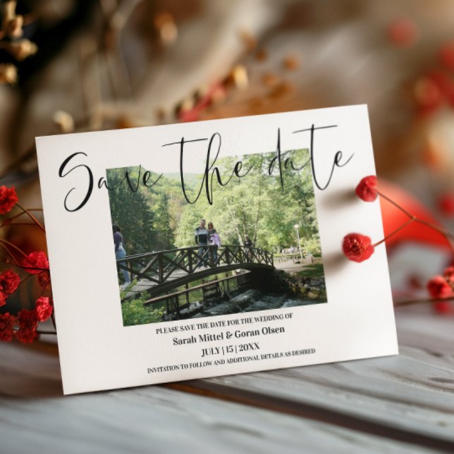 Photo Save the date Invitation (Creator Uploaded)