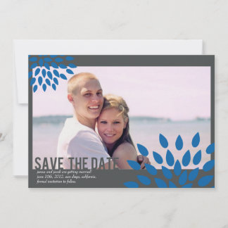 Photo Save the Date // Posh Petals // Cerulean Invitation