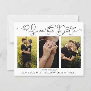 Photo Save the Date Wedding Announcement
