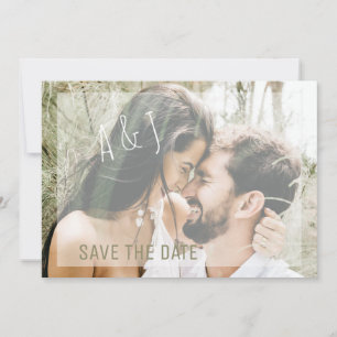 Photo Save the date Wedding Website QR Code Invit Invitation
