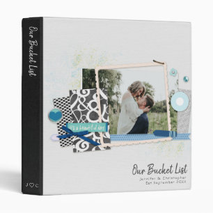 Photo Scrapbook Our Bucket List Couple Keepsake Binder