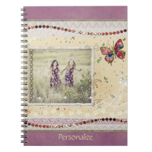 Photo Scrapbook Page Notebook