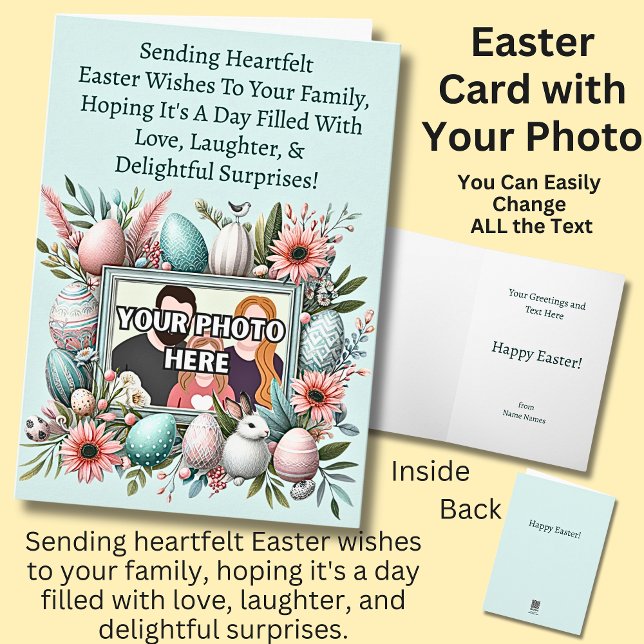Photo, Sending heartfelt Easter wishes to your. .  Card (Creator Uploaded)