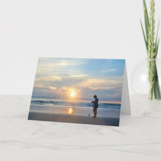 PHOTO SHOOT Greeting Card (Front)