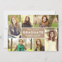 Photo Showcase Graduation Invitation - Craft