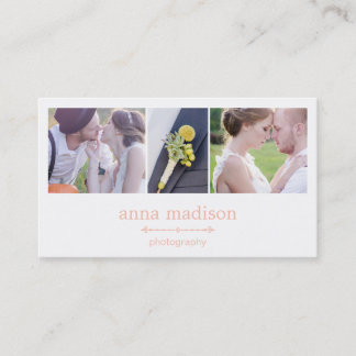 Photo Showcase Photographie Carte de visite - Rose