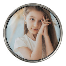 Photo Simple Personalized Golf Ball Marker