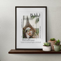 Photo Snapshot | Modern Print Travel Keepsake