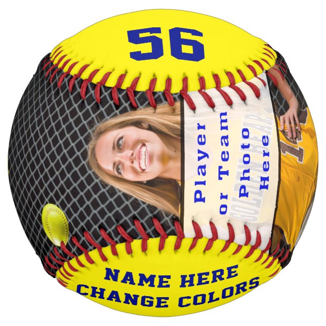 Photo Softball, Senior Gifts for Softball Players (Front)