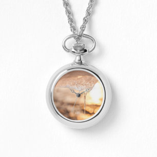 photo soleil au travers de la glace watch