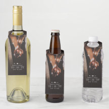 Photo sombre | Étiquette de bouteille | Enregistre