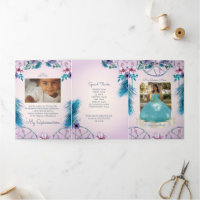 Photo Spanish Turqouise and Pink Dream catcher