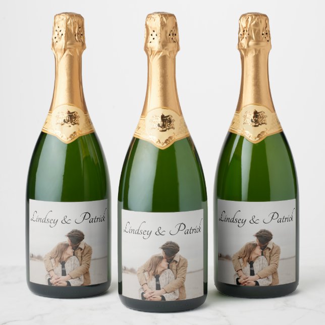Photo  sparkling wine label (Bottles)