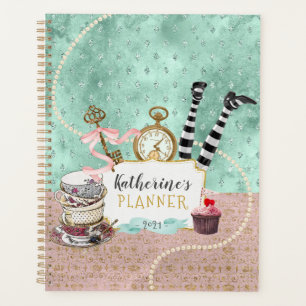 Photo spirale rose et turquoise vintage