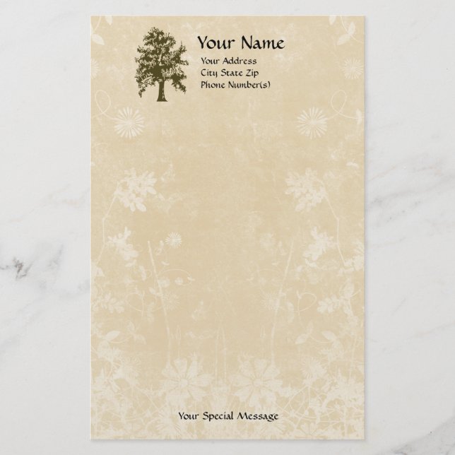 Photo Stationery, Custom Personalized Stationery (Front)