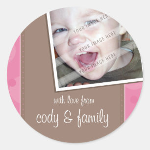 PHOTO STICKER SEAL :: cheeky spotted 1