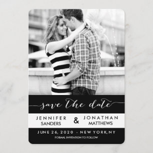 Photo Stripes Moderne Enregistrer les cartes de d