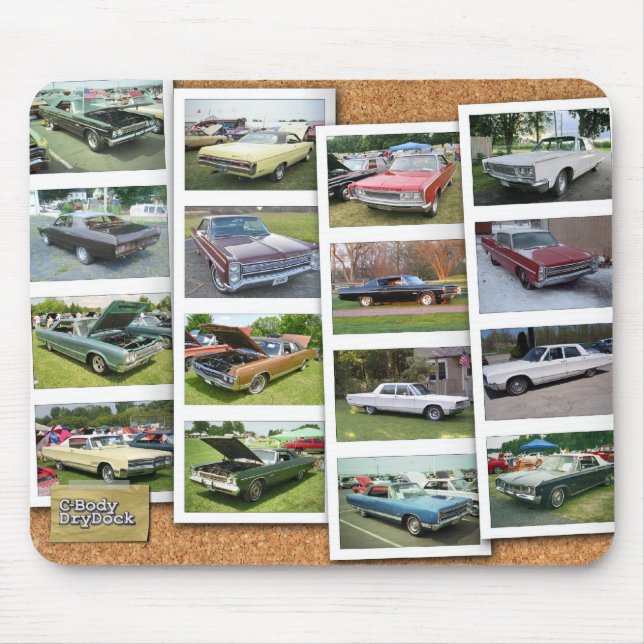 Photo Strips Mouse Pad (Front)