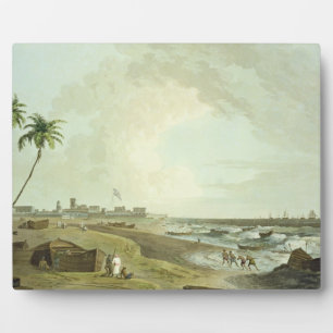 Photo Sud-Est Vue sur Fort St. George, Madras, plaque