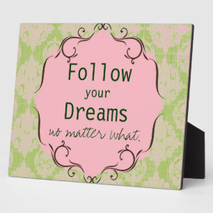 Photo Suivez votre Plaque Dreams