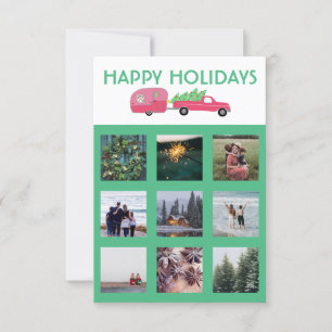 Photo sur mesure Camion Camper Trailer Carte de No