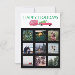 Photo sur mesure Camion Camper Trailer Carte de No