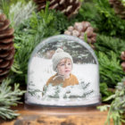 Photo sur mesure du Globe des neiges