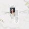 Photo Sympathy Funeral Memorial Poem Bookmark