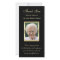 Photo Sympathy Memorial Thank You Photo Card