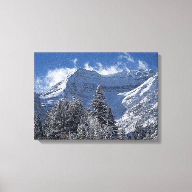 Photo taken at Sundance Resort Canvas Print (Front)
