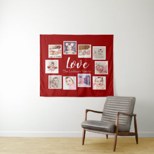Photo Template 10 Collage Personalized Love Tapestry