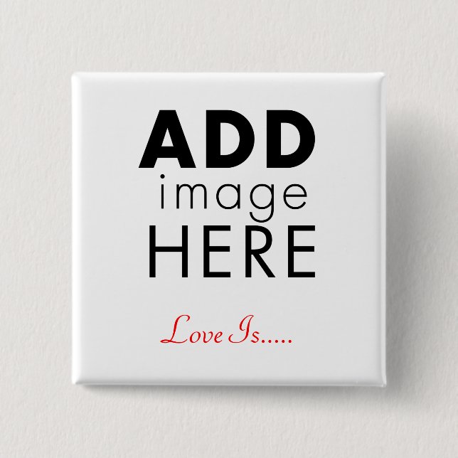 Photo Template 2 Inch Square Button (Front)
