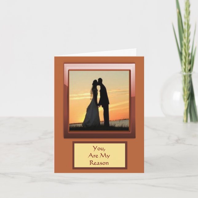 Photo Template, Anniversary Card (Front)