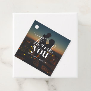 Photo Template Thank You Personalized Favour Tags