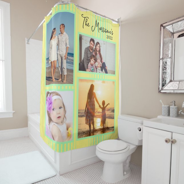 Photo template yellow teal  (In Situ)