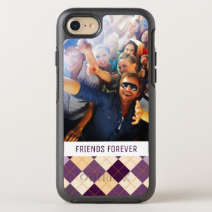 Photo & Text Sweater Background OtterBox Symmetry iPhone 8/7 Case