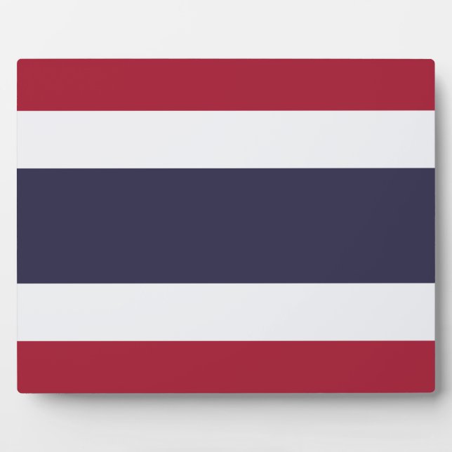 Photo Thailand Flag Plaque (Devant)