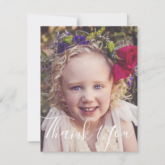 Photo Thank You Card (Front)