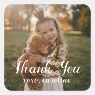 Photo Thank You Sticker