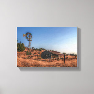 Photo - The Old Windmill Canvas Print