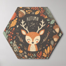 Cute Boho Automne Couronne de cerfs